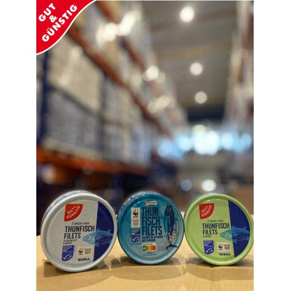 Gut & Gunstig in olivenöl (в оливковій олії) 185 g, Gut & Gunstig in eigenem saft & aufguss (у власному соку) 195 g, Gut & Gunstig in sonnenblumenöl (в соняшниковій олії) 195 g, Gut & Gunstig Mexican-Style Tunfisch Salat 160 g, Gut & Gunstig Caramel Rallye, 20шт. 400 g, Gut & Gunstig mini Crunchy Caramel, 17шт. (21.01.2026р.) 400 g, Gut & Gunstig Condimento Bianco 500 ml, Gut & Gunstig Brillien Putztucher (54шт.) none, Gut & Gunstig Lemon&Lime none, Gut & Gunstig Trio Ocean none, Gut & Gunstig Topf Reiniger (6 шт.), Gut & Gunstig Seifen Pads (8 шт.), Gut & Gunstig універсальні (6 шт.), Gut & Gunstig Trockner Tucer (25 шт.), Gut & Gunstig Washzygabe (50 шт.), Gut & Gunstig Allzwecktucher (80 шт.), Gut & Gunstig Deo 2 in 1 (2 шт.) 13,2 ml, Gut & Gunstig універсальні, Schwammtuch (5 шт.)